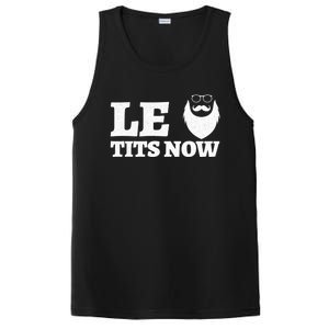 Le Titsnow Le Tits Now Ugly Christmas Let It Snow Gift PosiCharge Competitor Tank