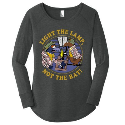 Light The Lamp Not The Rat Women's Perfect Tri Tunic Long Sleeve Shirt