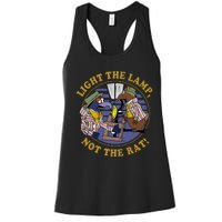 Light The Lamp Not The Rat Women's Racerback Tank