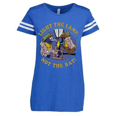 Light The Lamp Not The Rat Enza Ladies Jersey Football T-Shirt