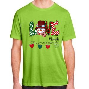 Love Tutu Life Snow Xmas Happy Family Merry Christmas Cute Gift Adult ChromaSoft Performance T-Shirt