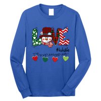 Love Tutu Life Snow Xmas Happy Family Merry Christmas Cute Gift Long Sleeve Shirt