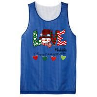 Love Tutu Life Snow Xmas Happy Family Merry Christmas Cute Gift Mesh Reversible Basketball Jersey Tank