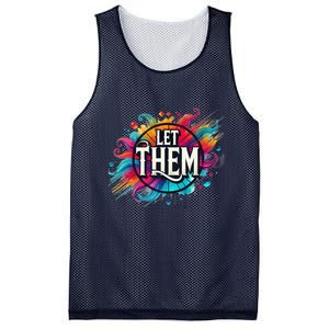 Let Them Mesh Reversible Basketball Jersey Tank