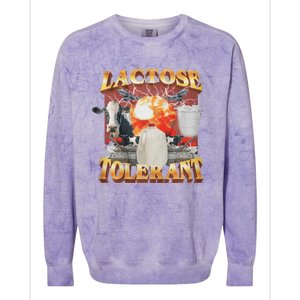 Lactose Tolerant Colorblast Crewneck Sweatshirt