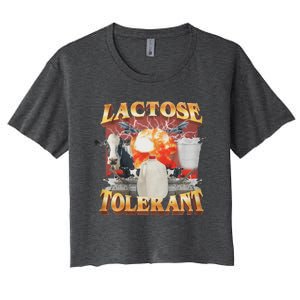 Lactose Tolerant Women's Crop Top Tee