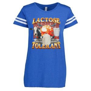 Lactose Tolerant Enza Ladies Jersey Football T-Shirt