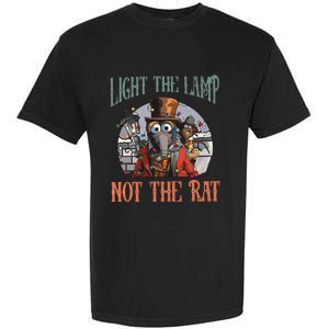 Light The Lamp Not The Rat Christmas Garment-Dyed Heavyweight T-Shirt