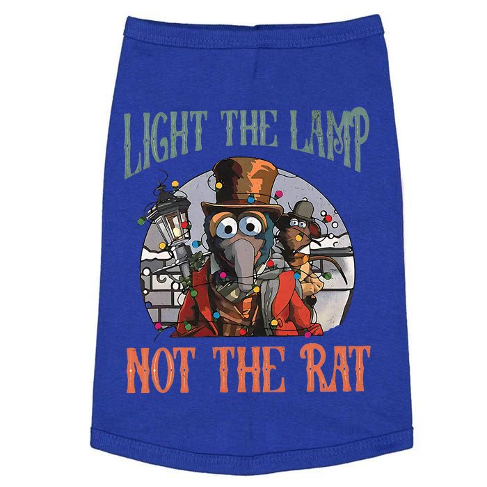 Light The Lamp Not The Rat Christmas Doggie Tank