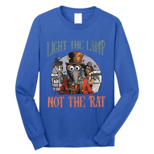 Light The Lamp Not The Rat Christmas Long Sleeve Shirt