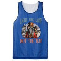 Light The Lamp Not The Rat Christmas Mesh Reversible Basketball Jersey Tank