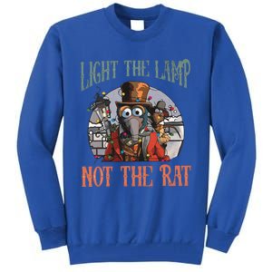 Light The Lamp Not The Rat Christmas Tall Sweatshirt