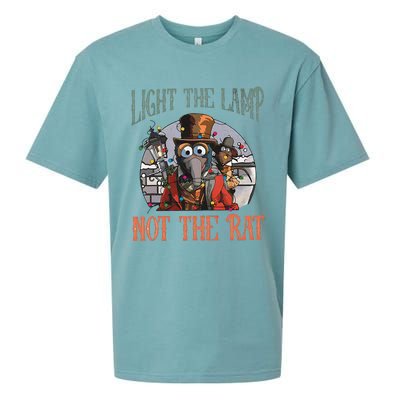 Light The Lamp Not The Rat Christmas Sueded Cloud Jersey T-Shirt