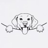Labrador T Lab Dog Yellow Black Labrador Retriever Full Zip Hoodie