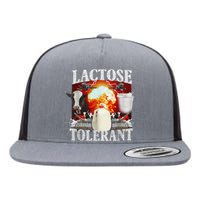 Lactose Tolerant Flat Bill Trucker Hat