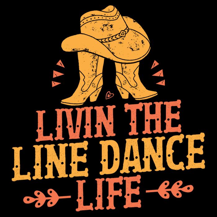 Livin The Line Dance Life T Cooling Performance Crew T-Shirt