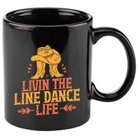 Livin The Line Dance Life T 11oz C Handle Ceramic Mug