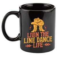 Livin The Line Dance Life T 11oz C Handle Ceramic Mug