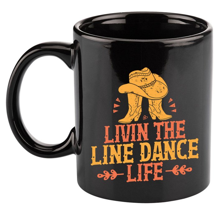 Livin The Line Dance Life T 11oz C Handle Ceramic Mug