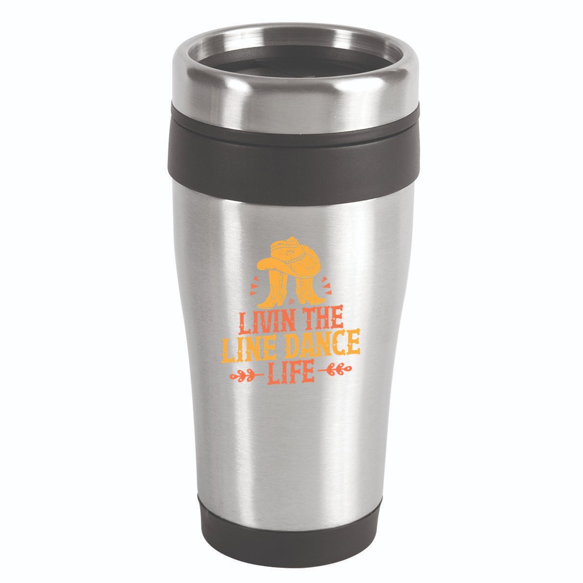 Livin The Line Dance Life T 16oz Travel Tumbler