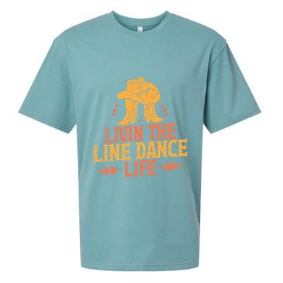 Livin The Line Dance Life T Sueded Cloud Jersey T-Shirt