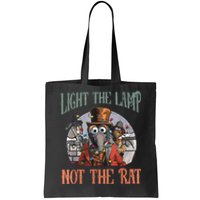 Light The Lamp Not The Rat Christmas Funny Holiday Rat Tote Bag