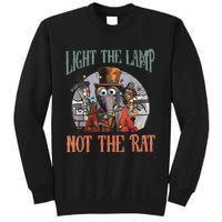 Light The Lamp Not The Rat Christmas Funny Holiday Rat Tall Sweatshirt