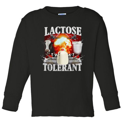 Lactose Tolerant Toddler Long Sleeve Shirt