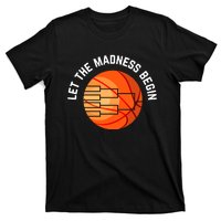 Let The Madness Begin Long Sleeve Basketball T-Shirt