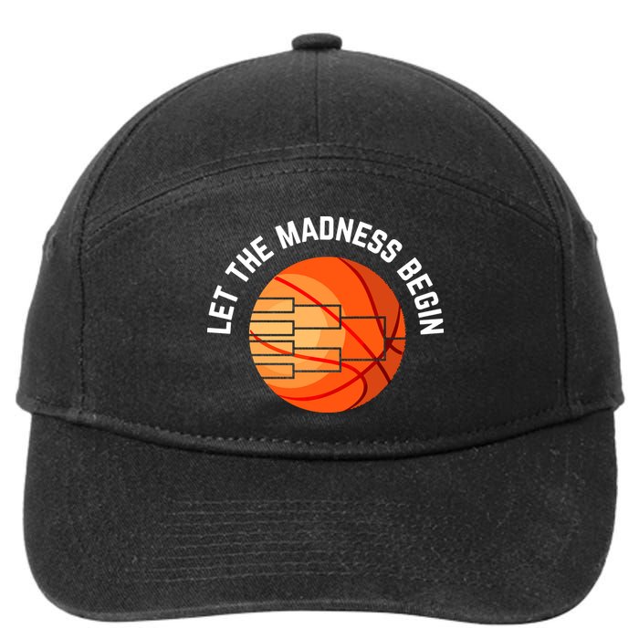 Let The Madness Begin Long Sleeve Basketball 7-Panel Snapback Hat