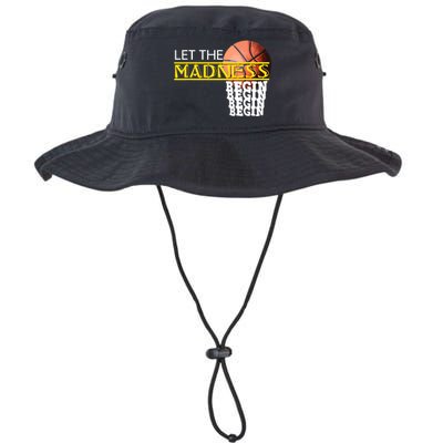 Let The Madness Begin Novelty Basketball Legacy Cool Fit Booney Bucket Hat