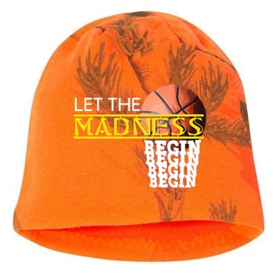 Let The Madness Begin Novelty Basketball Kati - Camo Knit Beanie