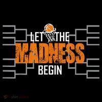 Let the madness begin Basketball Madness College March Baby Bodysuit