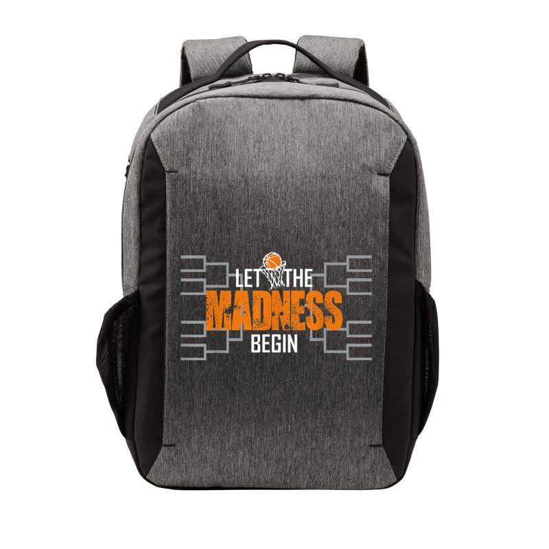 Let the madness begin Basketball Madness College March Vector Backpack