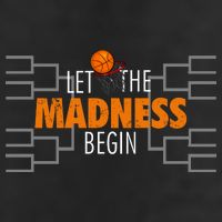 Let The Madness Begin A Funny Gift For Basketball Madness College March Premium Adult Drive Performance Visor