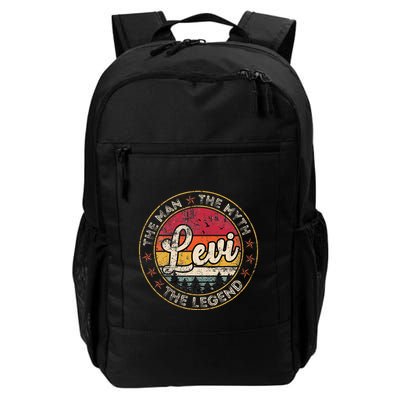 Levi The Man The Myth The Legend Personalized Name Daily Commute Backpack