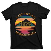 Lake Titicaca Motorboat Champion Vintage T-Shirt