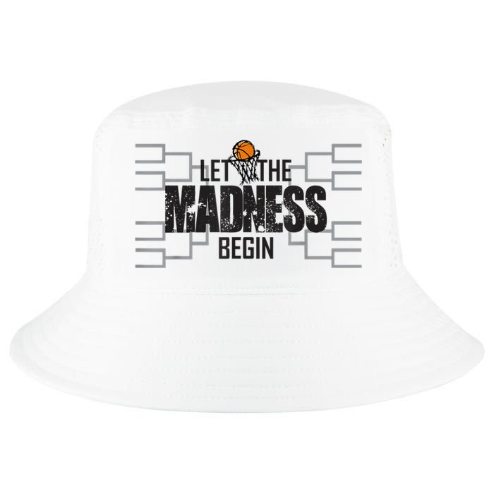 Let The Madness Begin College March Brackets Tournament Cool Comfort Performance Bucket Hat