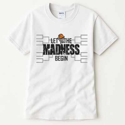 Let The Madness Begin College March Brackets Tournament Tall T-Shirt