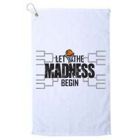 Let The Madness Begin College March Brackets Tournament Golf Towel