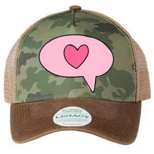 Love Text Message Legacy Tie Dye Trucker Hat