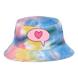 Love Text Message Tie Dye Newport Bucket Hat