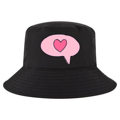 Love Text Message Cool Comfort Performance Bucket Hat