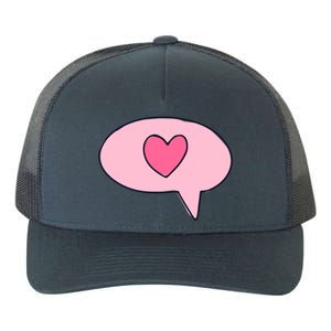 Love Text Message Yupoong Adult 5-Panel Trucker Hat