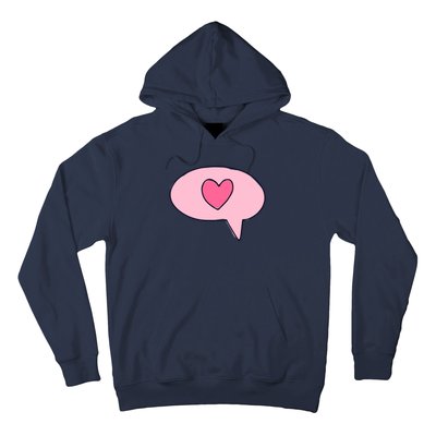 Love Text Message Hoodie