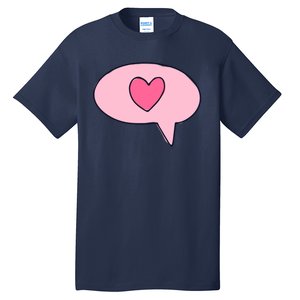 Love Text Message Tall T-Shirt