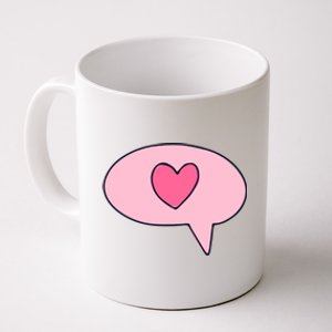 Love Text Message Coffee Mug