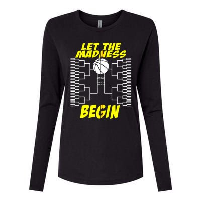 Let The Madness Begin Basketball Madness College Zip Hoodie Womens Cotton Relaxed Long Sleeve T-Shirt