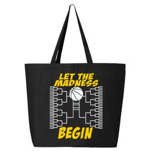 Let The Madness Begin Basketball Madness College 25L Jumbo Tote