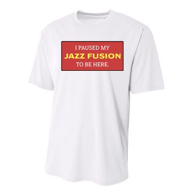 Lonious Thee Monk I Paused My Jazz Fusion To Be Here Performance Sprint T-Shirt